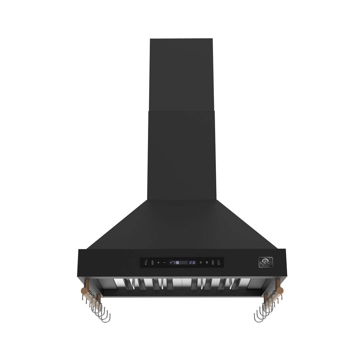 FORNO FRHWM5503-30BLK 30-inch Black Wall Mount range hood - view 1