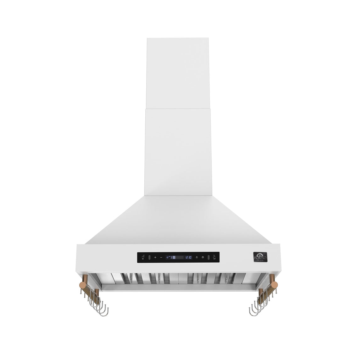 FORNO FRHWM5503-30WHT 30-inch White Wall Mount range hood - view 1