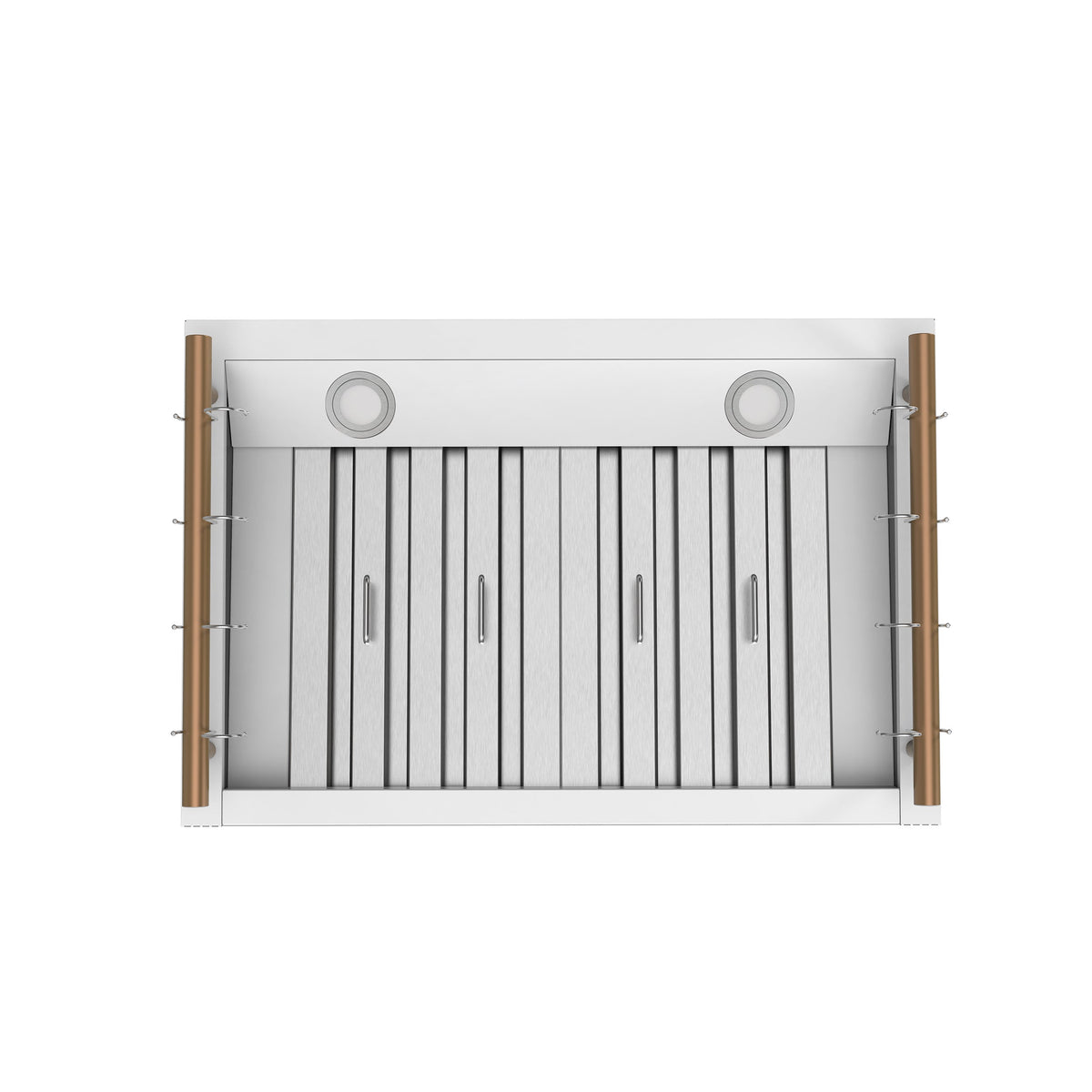 FORNO FRHWM5503-30WHT 30-inch White Wall Mount range hood - view 5