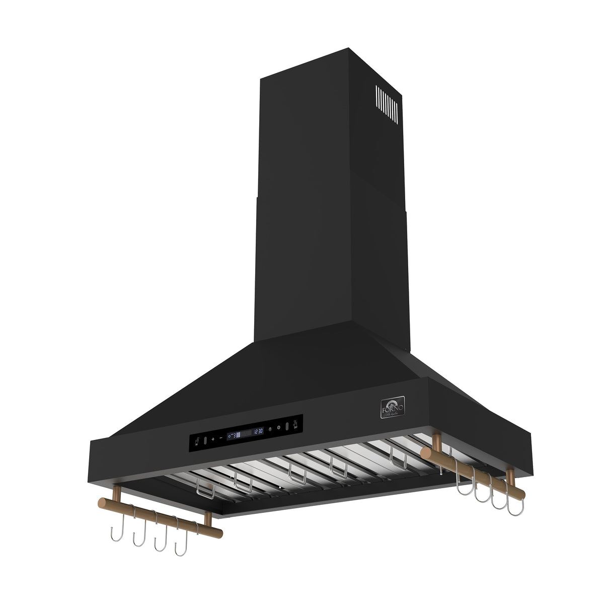 FORNO FRHWM5503-36BLK 36-inch Black Wall Mount range hood - view 2