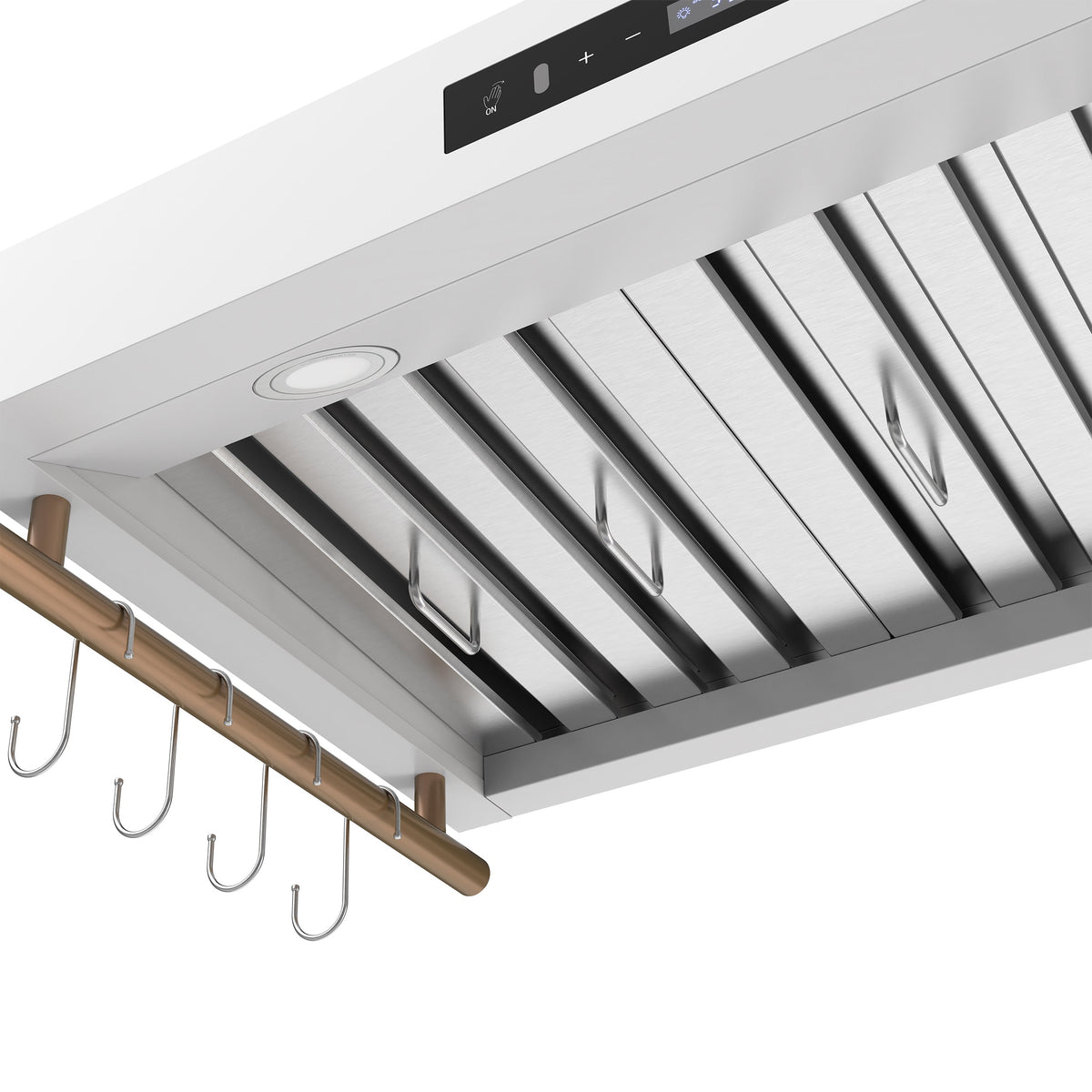 FORNO FRHWM5503-36WHT 36-inch White Wall Mount range hood - view 3