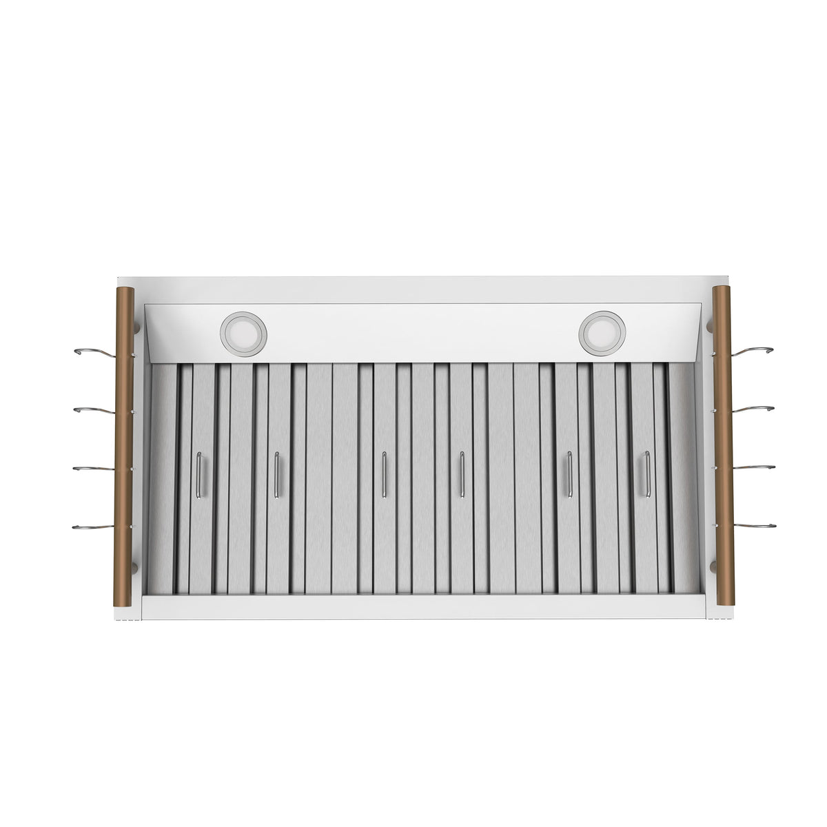 FORNO FRHWM5503-36WHT 36-inch White Wall Mount range hood - view 5