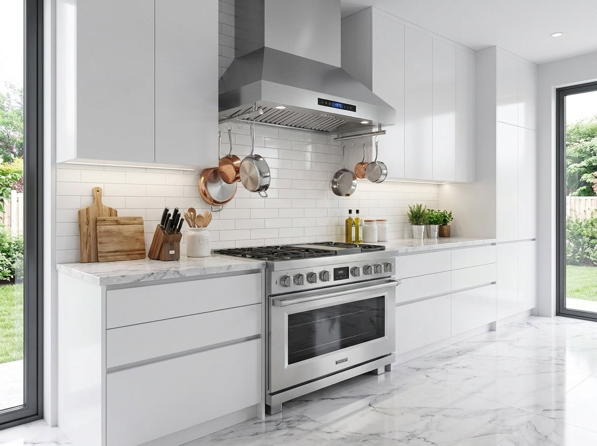 FORNO FRHWM5503-30 30-inch Stainless Steel Wall Mount range hood - view 12