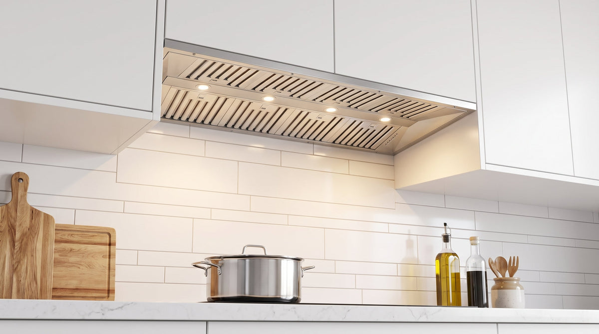 FORNO FRHRE5337-60 60-inch Stainless Steel Insert range hood - view 7