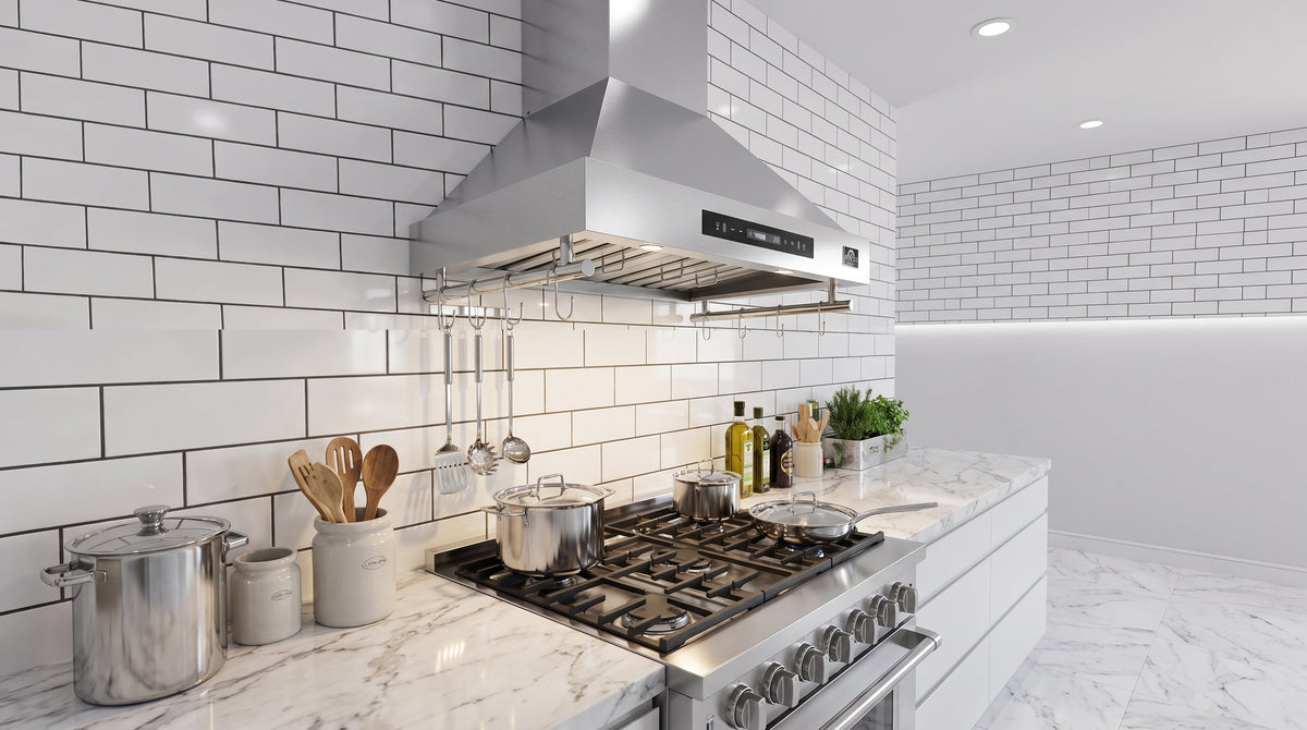 FORNO FRHWM5503-30 30-inch Stainless Steel Wall Mount range hood - view 13