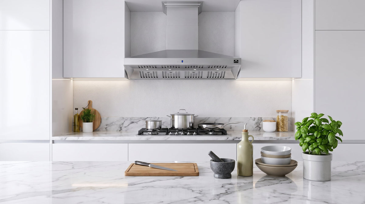 FORNO FRHWM5094-60 60-inch Stainless Steel Wall Mount range hood - view 13